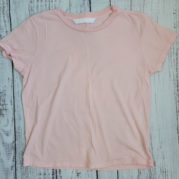 MOTHER The Lil Goodie Goodie in Quartz Pink Tee T Shirt - Picture 2 of 7